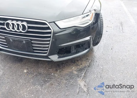 2016 Audi A6 3.0T Premium Plus from USA, damaged, VIN WAUFGAFC4GN118897